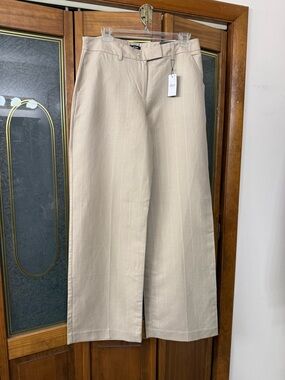 Express Beige Pinstripe Trousers, BRAND NEW